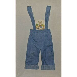 Carter's Vintage Bunny Farmer Overalls 18M